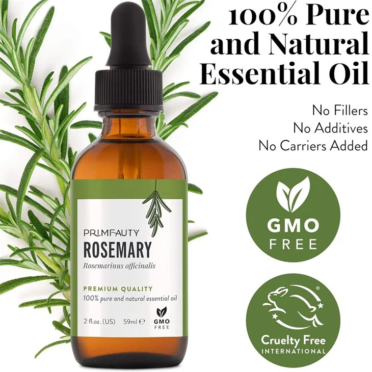 Pure Organic Rosemary Oil For Hair