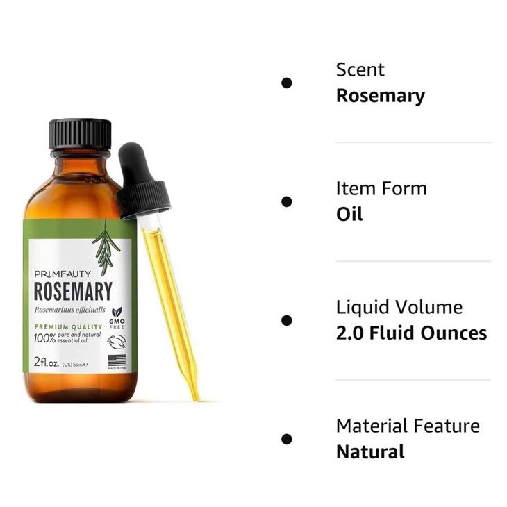Pure Organic Rosemary Oil For Hair